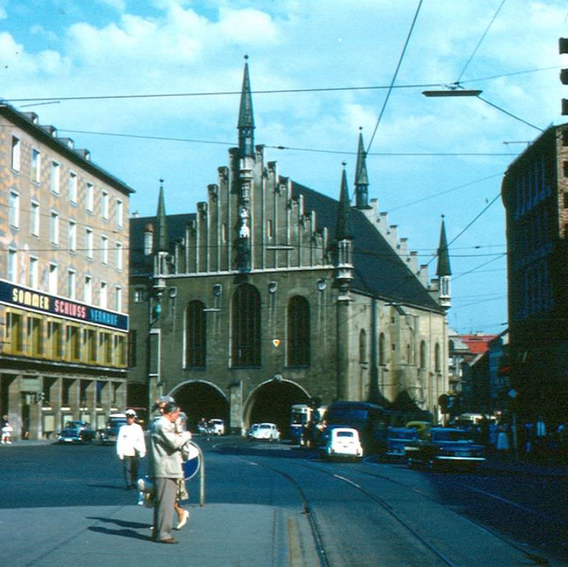 Old City Hall, Munich, Germany, 1960s