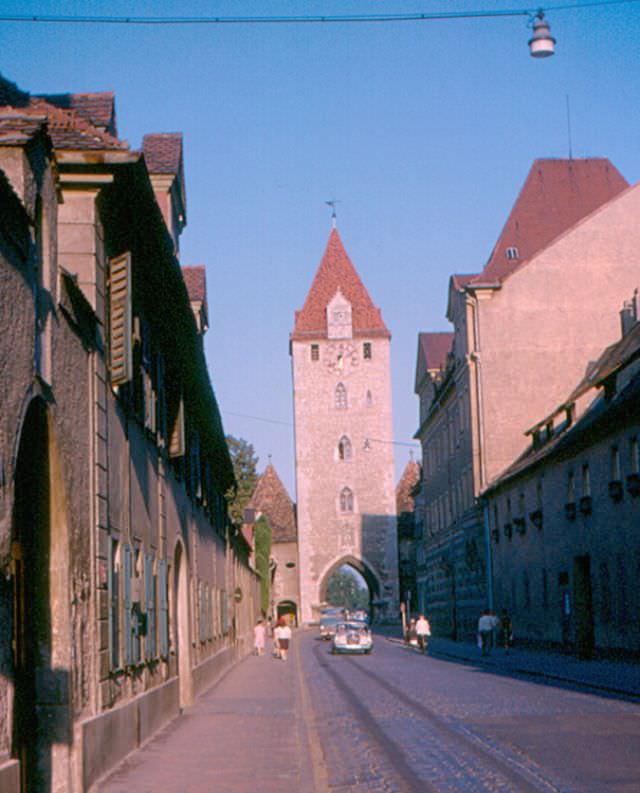 Ostengasse, Regensburg, Germany, 1960s