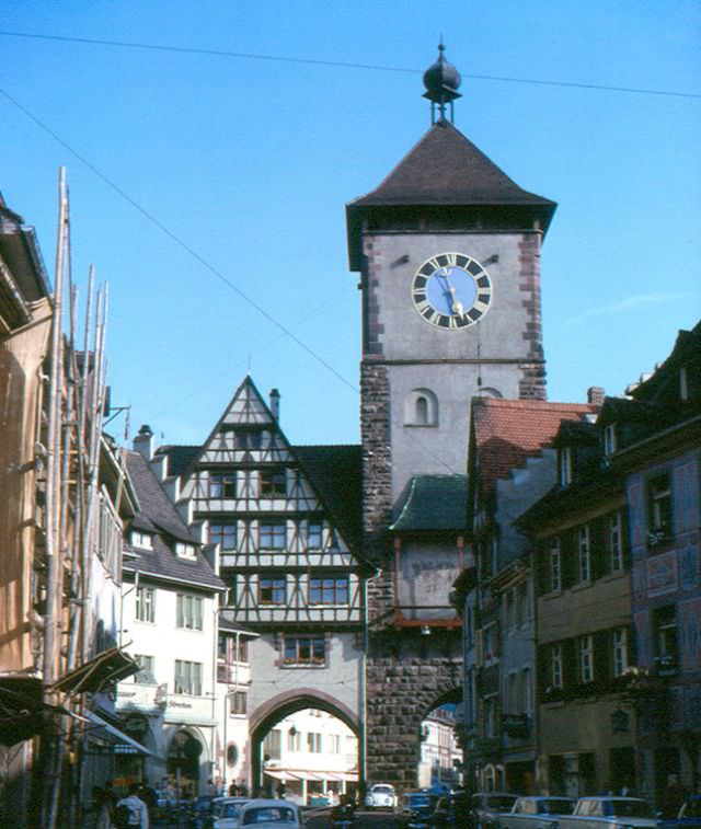 Schwabentor, Freiburg, Germany, 1960s