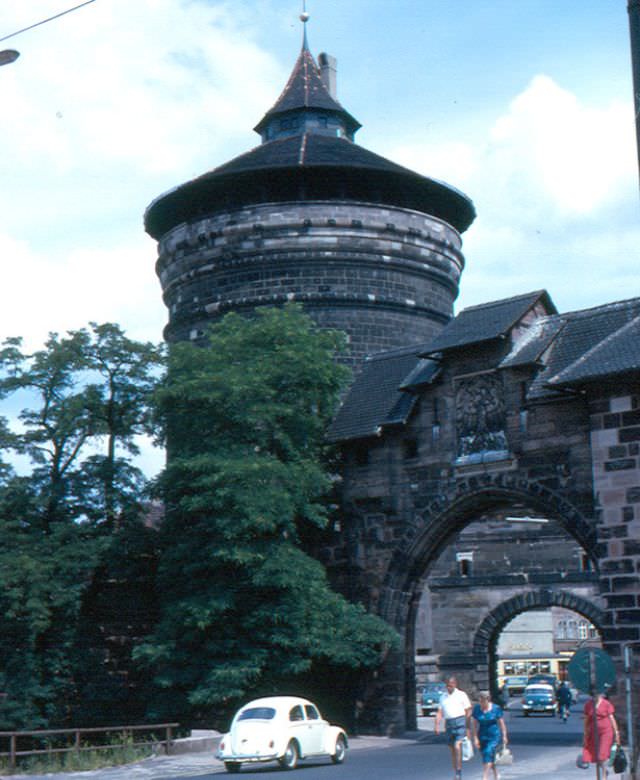 Spittlertor, Nürnberg, Germany, 1960s