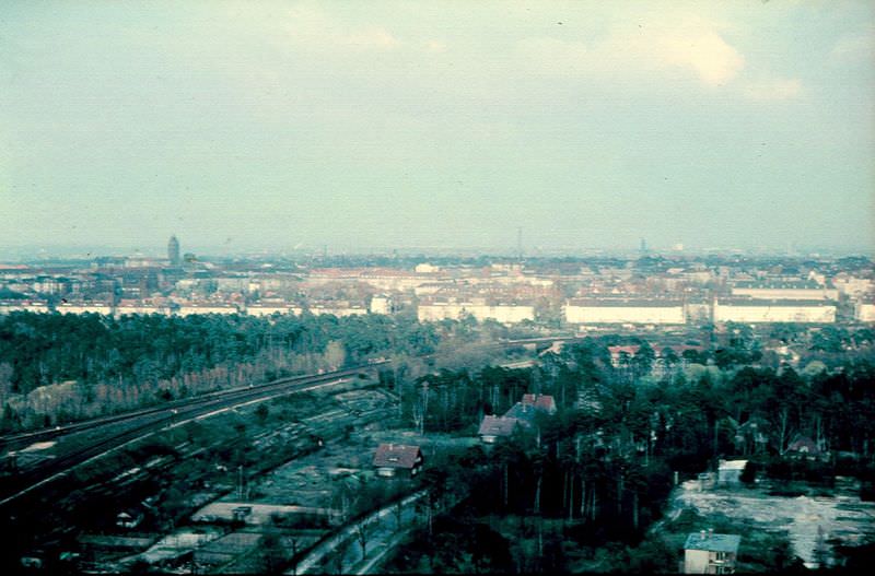 Berlin seen from Corbusier Haus