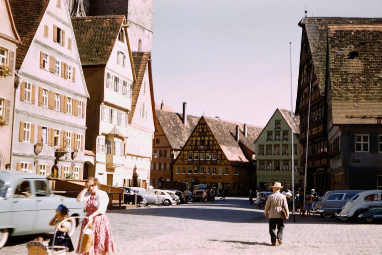 Dinkelsbühl, Germany, , 1960s