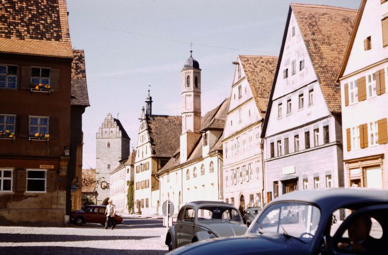 Dinkelsbühl, Germany, , 1960s