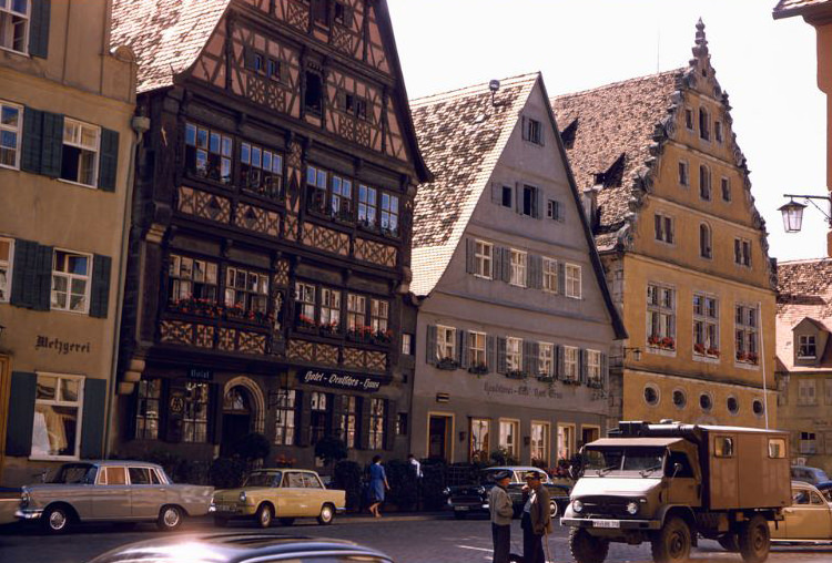 Dinkelsbühl, Germany, , 1960s