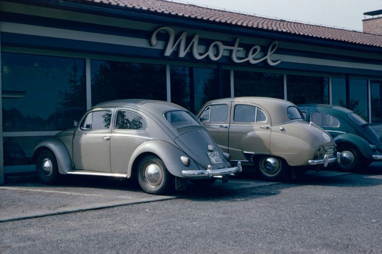 Motel in Irschenberg, Germany, 1960s