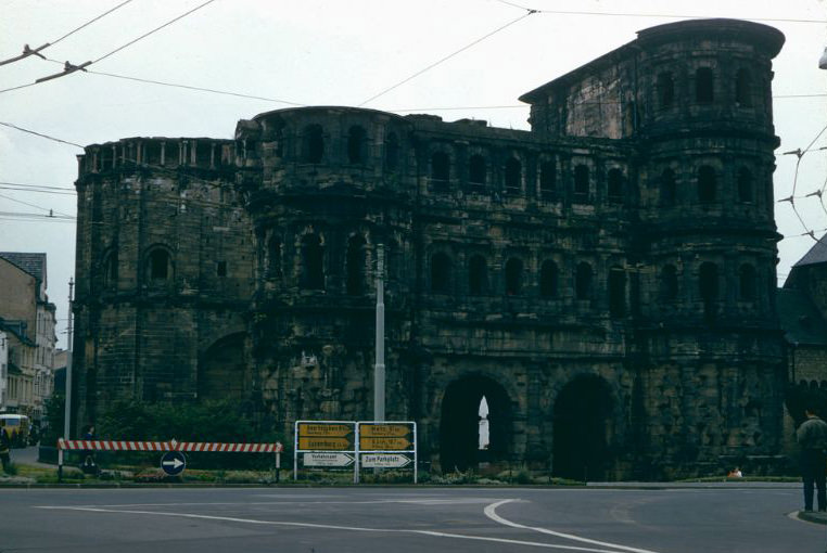 Porta Nigra, Trier, Germany, 1960s