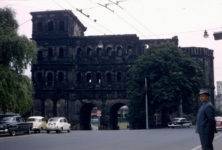 Porta Nigra, Trier, Germany, 1960s