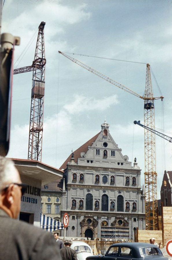 The Jesuit Church of St. Michael, Munich, Germany, 1960s