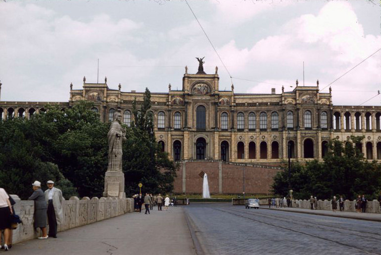 The Maximilianeum, Munich, Germany, 1960s