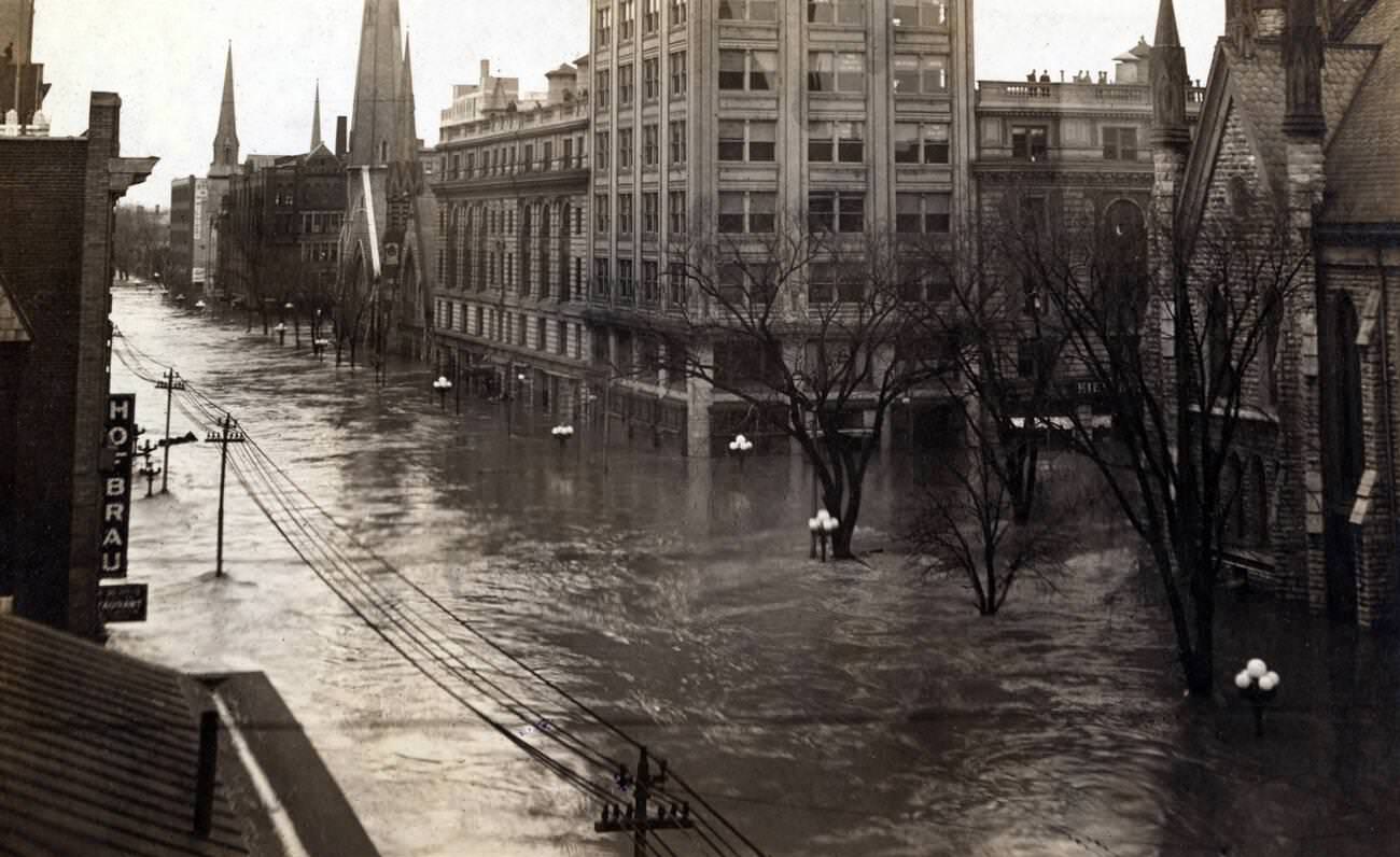 Great Flood of 1913, Dayton, Ohio.