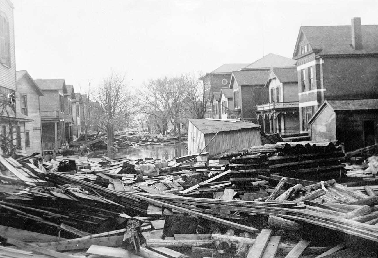 Great Flood of 1913, Dayton, Ohio.