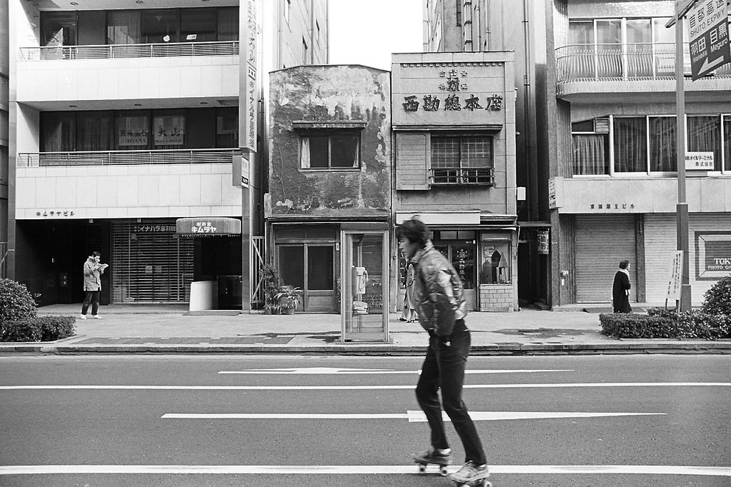 Nihonbashi, Chuo City, Tokyo Metropolis, Japan. 1980.