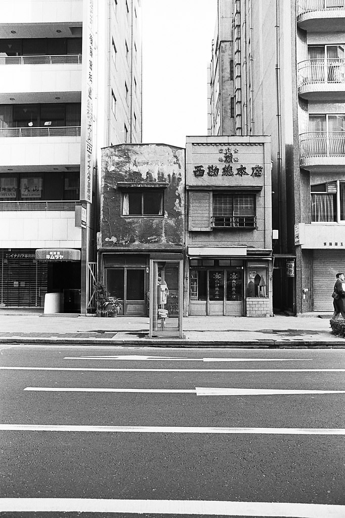 Nihonbashi, Chuo City, Tokyo Metropolis, Japan. 1980.