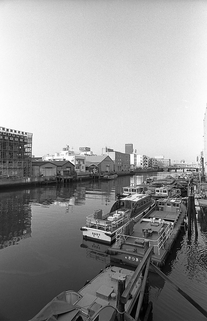 Shibaura, Minato City, Tokyo Metropolis, Japan. 1980.