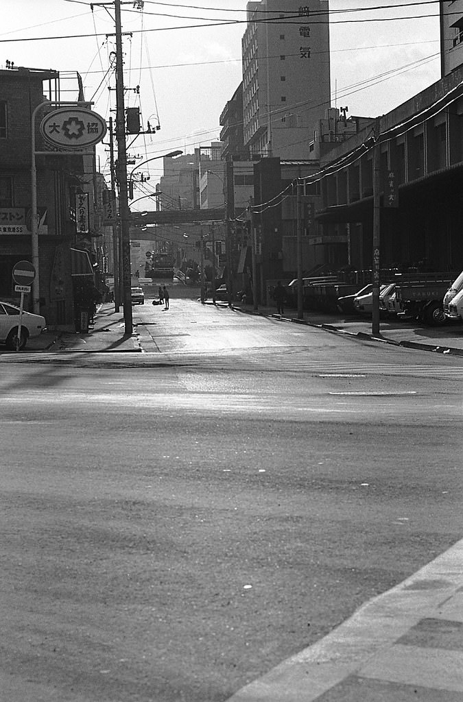 Shibaura, Minato City, Tokyo Metropolis, Japan. 1980.