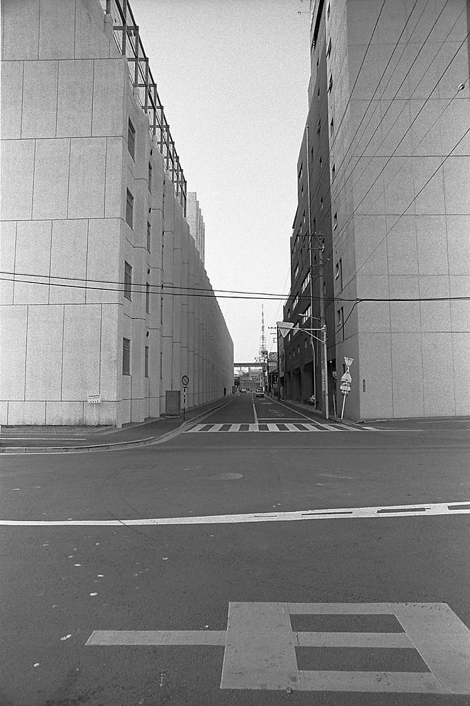 Shibaura, Minato City, Tokyo Metropolis, Japan. 1980.