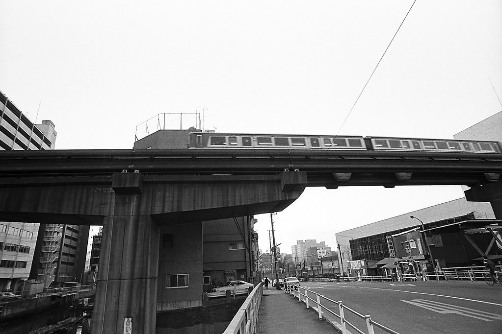 Shibaura, Minato City, Tokyo Metropolis, Japan. 1980.