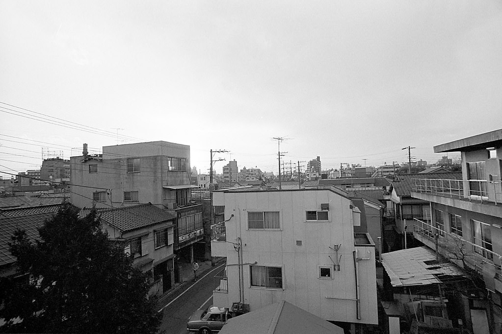 Nakano-honcho, Nakano City, Tokyo Metropolis, Japan. 1980.