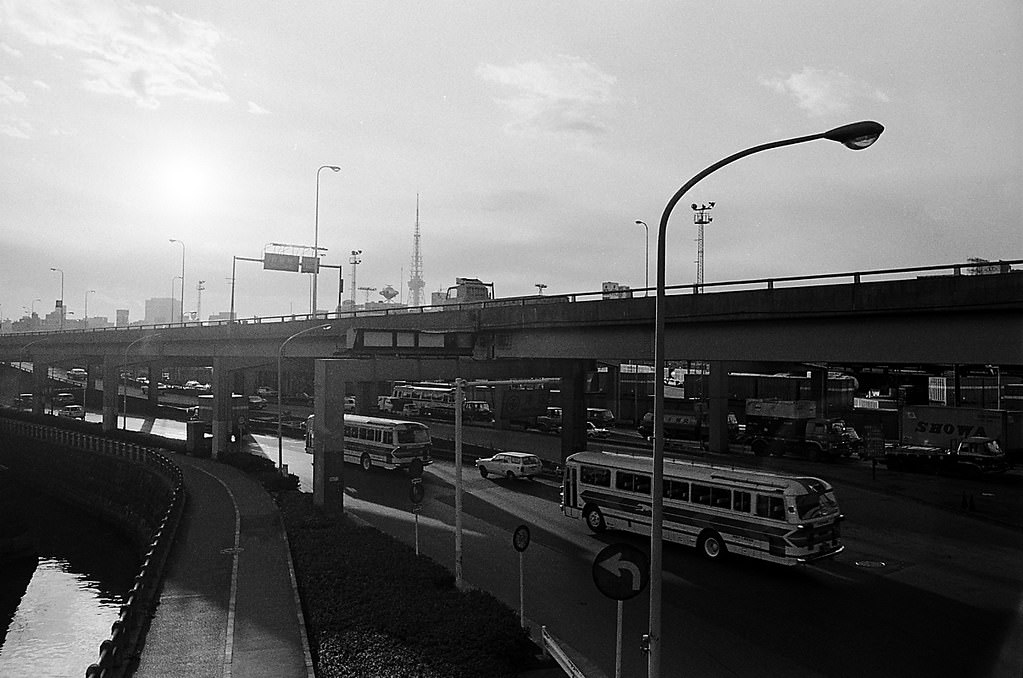 Ginza 8chome, Minato City, Tokyo Metropolis, Japan. 1980.