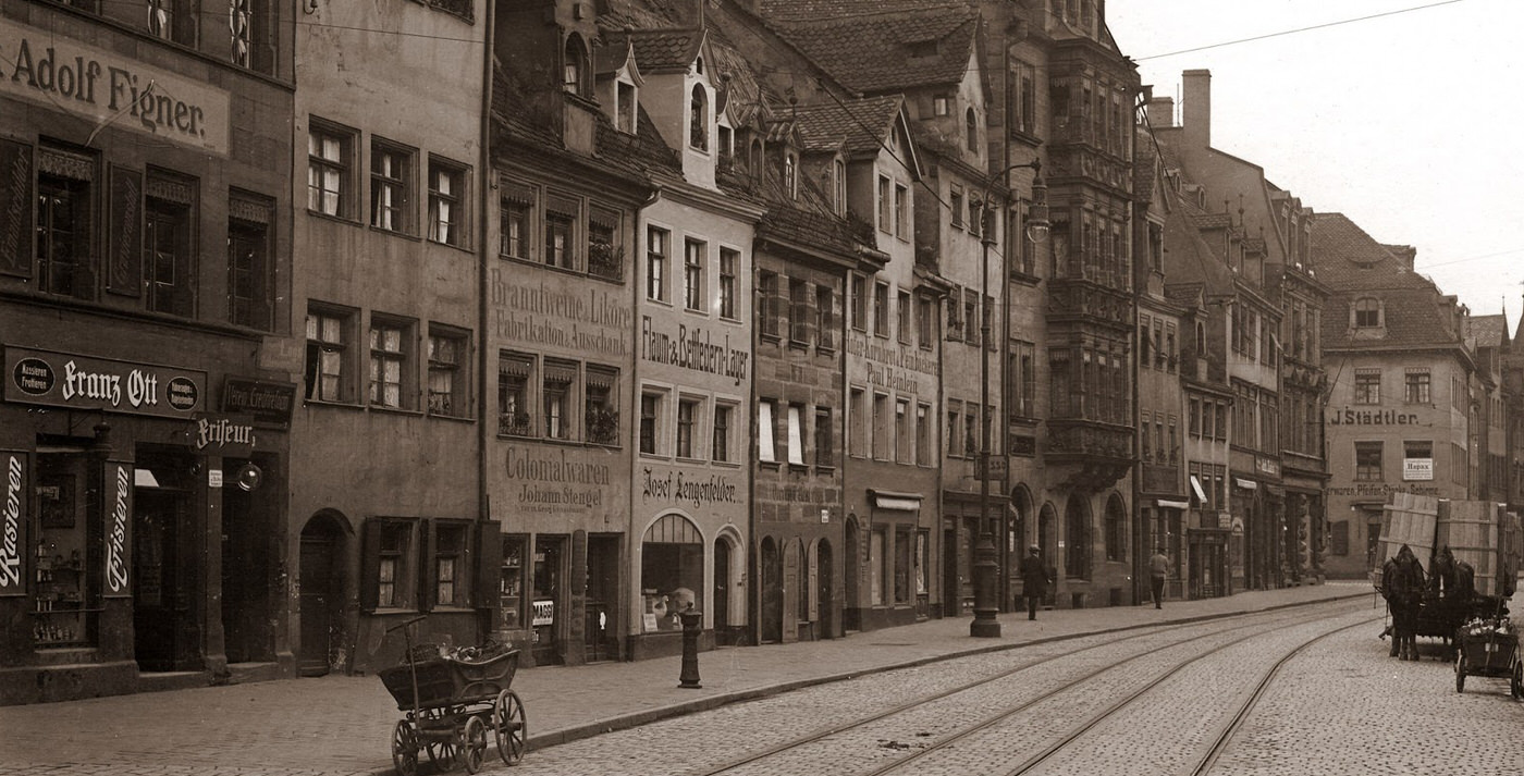 Fascinating Historical Photos of Nuremberg, Germany in the 1910s