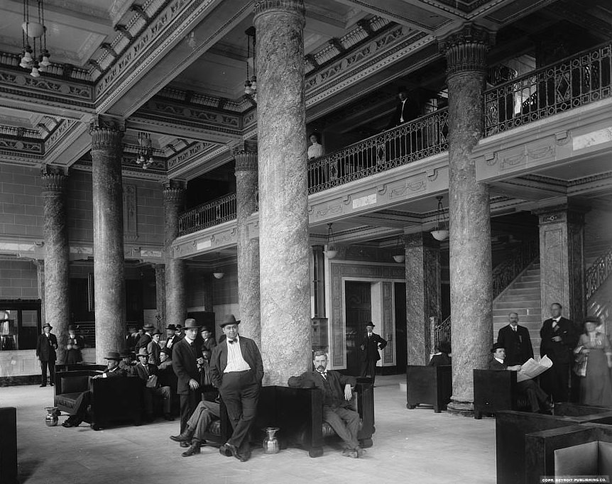 The Lobby, Murphy's Hotel, Richmond, 1910s