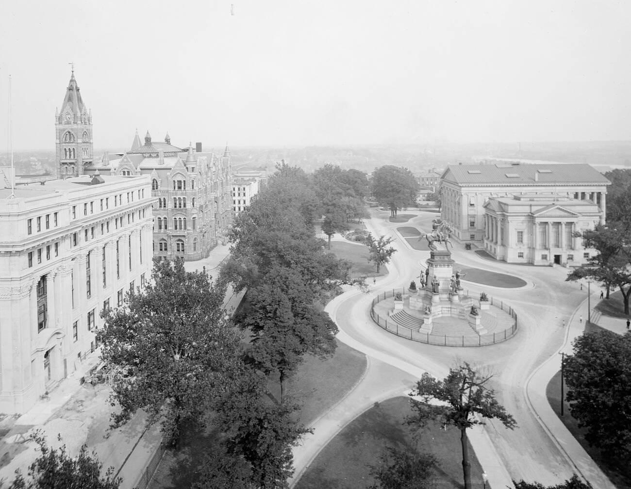 East from Hotel Richmond, Richmond, 1910s