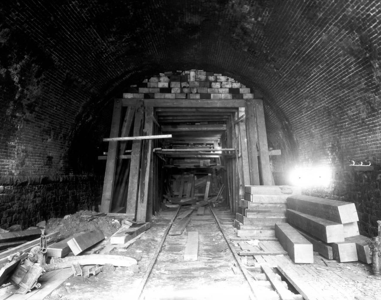 Church Hill Tunnel, Richmond, Virginia, 1925