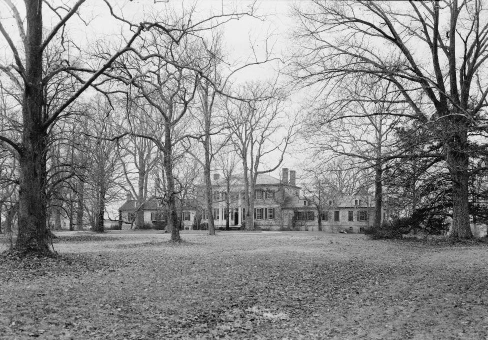 Sabine Hall, State Route 624 vicinity, 1933