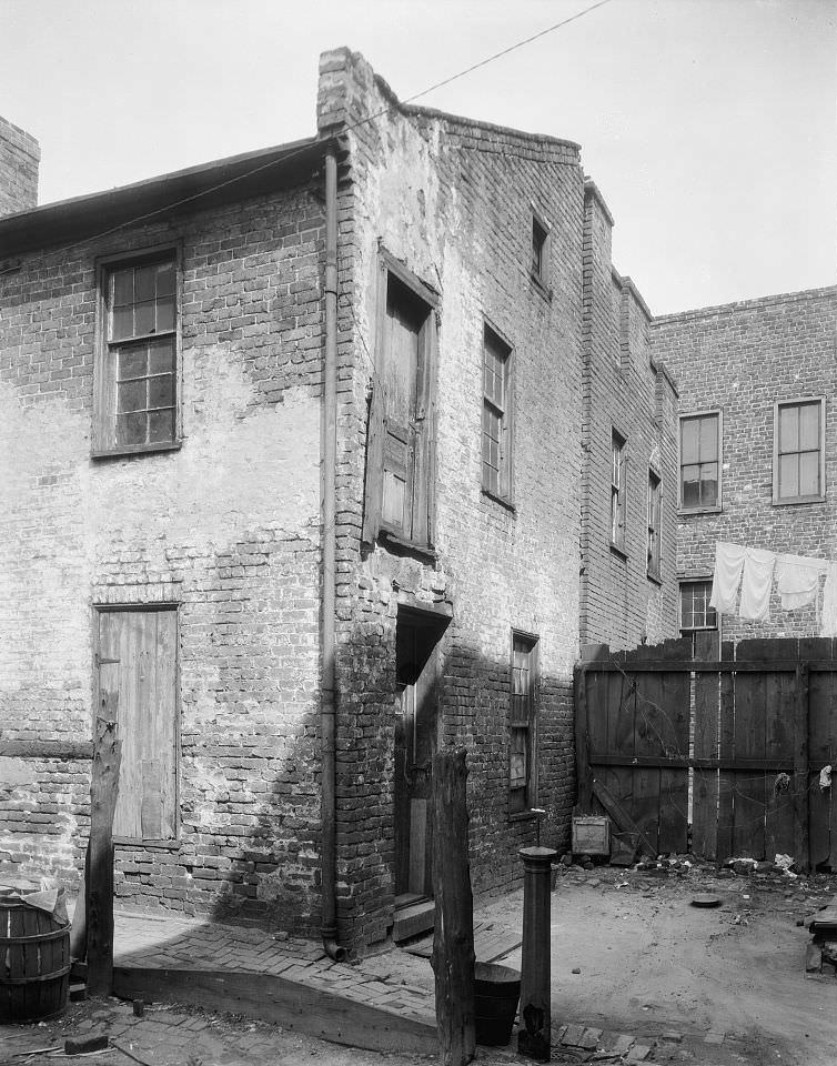 Edgar Allan Poe's mother's house, Richmond, Henrico County, Virginia, 1930s