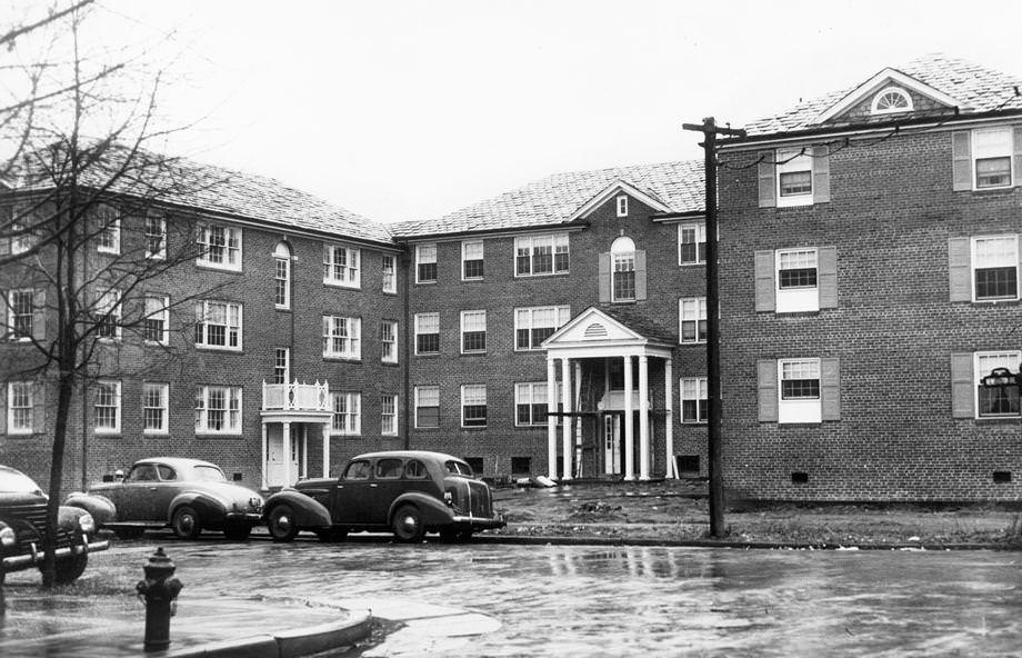 Kensington Avenue apartments, 1947