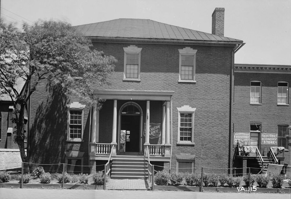 Hawes House, 506 East Leigh Street, Richmond, 1940s