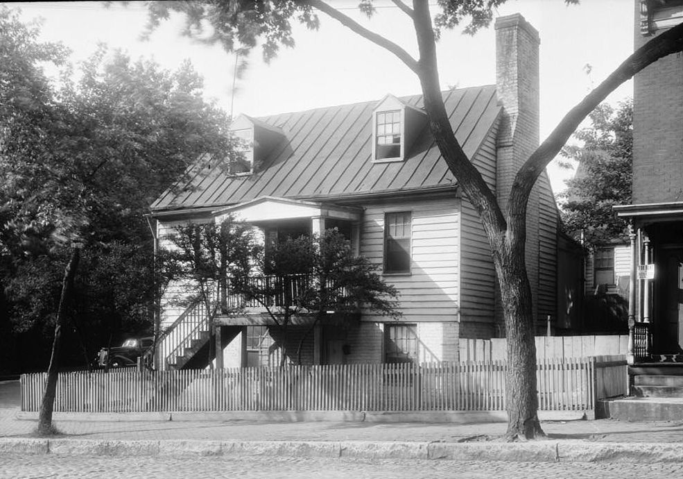 John Morris Cottage, 2500 East Grace Street, Richmond, 1940s