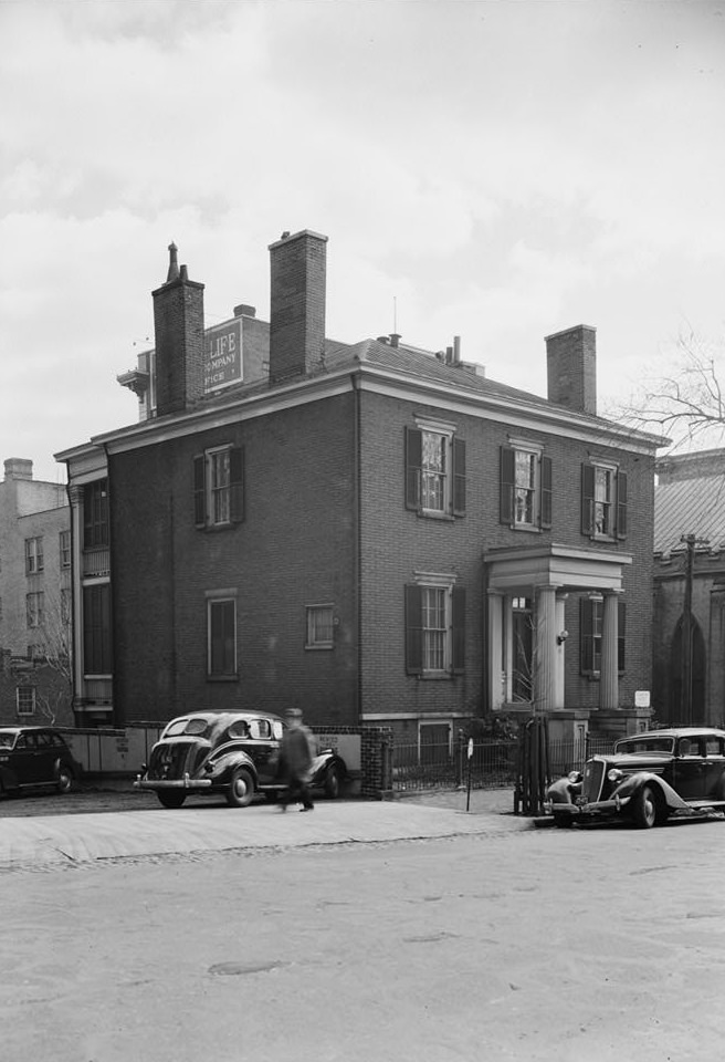 Bransford House, 1005 Clay Street (moved from 13 North Fifth Street), Richmond, 1940s