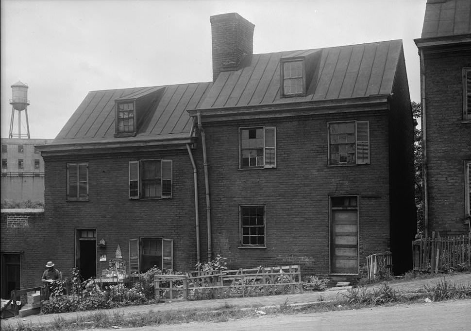 212-214 South First Street (Double House), Richmond, 1940s