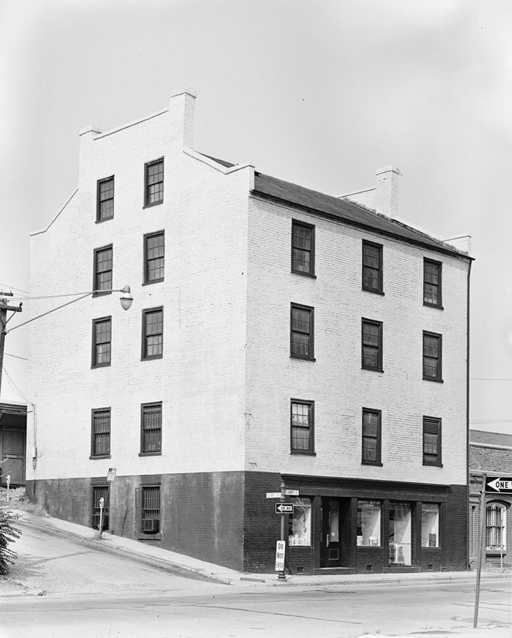 Ellet-Todd-Lawrence Building, 1019-1021 East Cary Street, Richmond, 1940s
