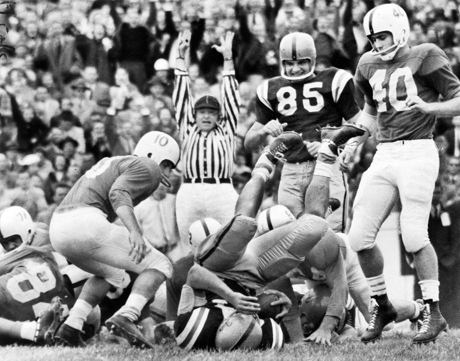 In October 1957, U.Va. faced Virginia Tech in the Tobacco Festival football game at City Stadium in Richmond.