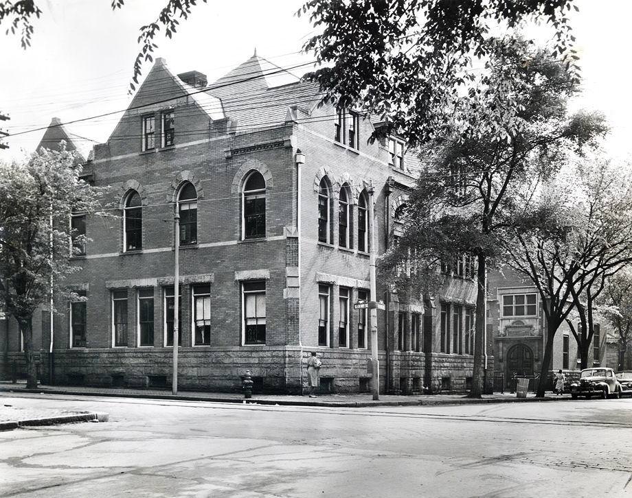 St. Andrew’s School in Richmond’s Oregon Hill area. Noted philanthropist Grace Arents founded the school in 1894 and was a key supporter of St. Andrew's Episcopal Church, 1951.
