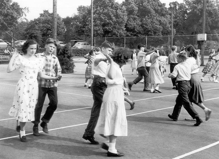 Richmond celebrated Park and Recreation Week with a series of events, including an art carnival, puppet shows and concerts, 1950.