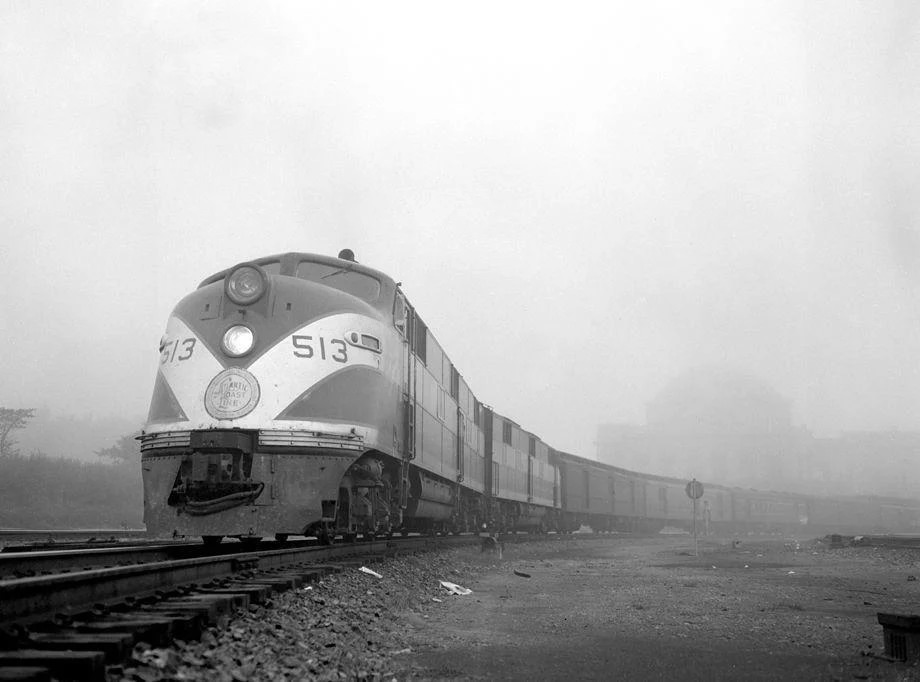 Edition of The Times-Dispatch included a photo essay and story on train and car safety, 1951.