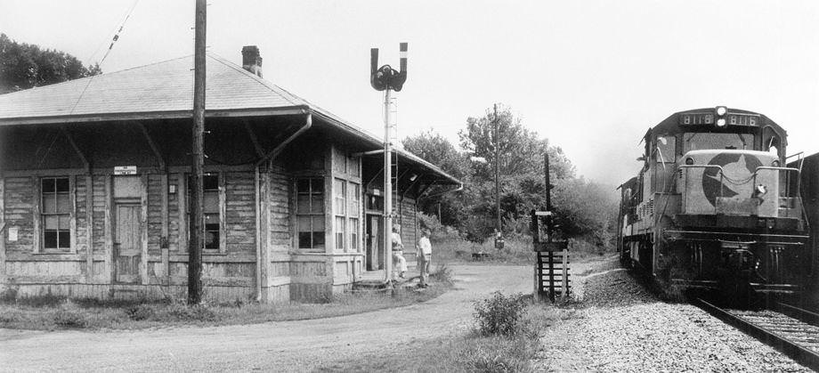 The Chesapeake and Ohio Railway was preparing to close the Sabot Depot station in Goochland County, 1979.