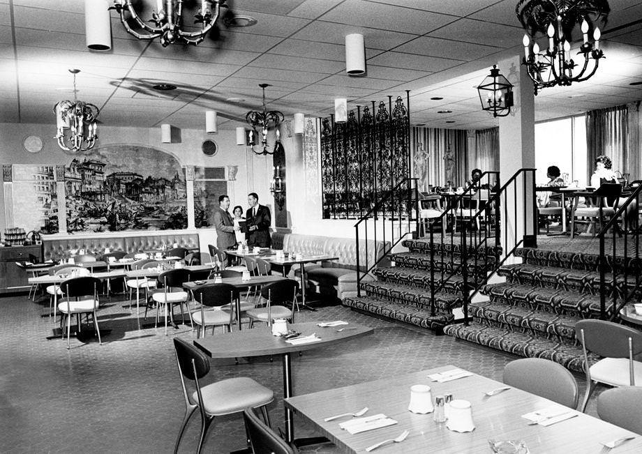 The Bronze Gateway, a new restaurant at Byrd Field in Henrico County, was about to open, 1970.