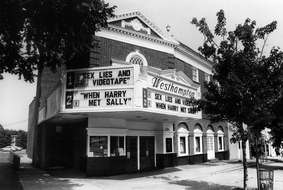 The Westhampton Theater in Richmond’s West End, 1989
