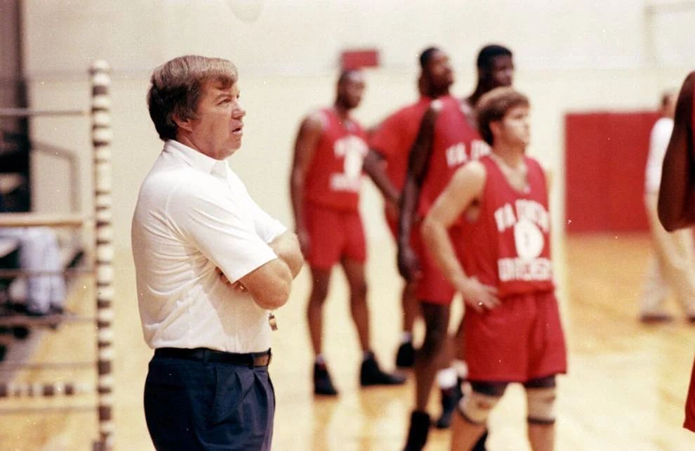 Virginia Union University basketball Coach Dave Robbins, 1992