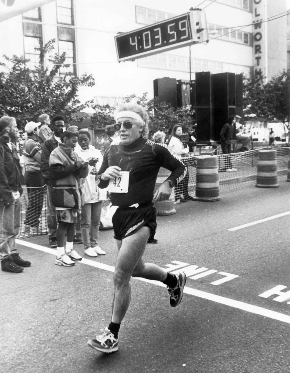Richmonder Kurt Link looked fresh after his 4:01 marathon, 1991