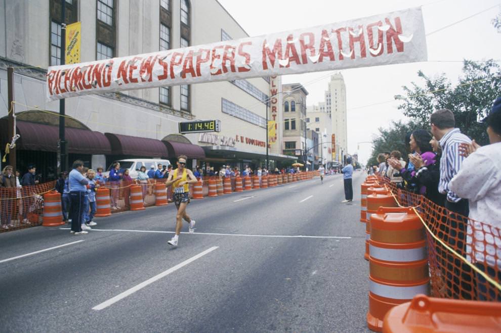 Richmond Marathon 1992.