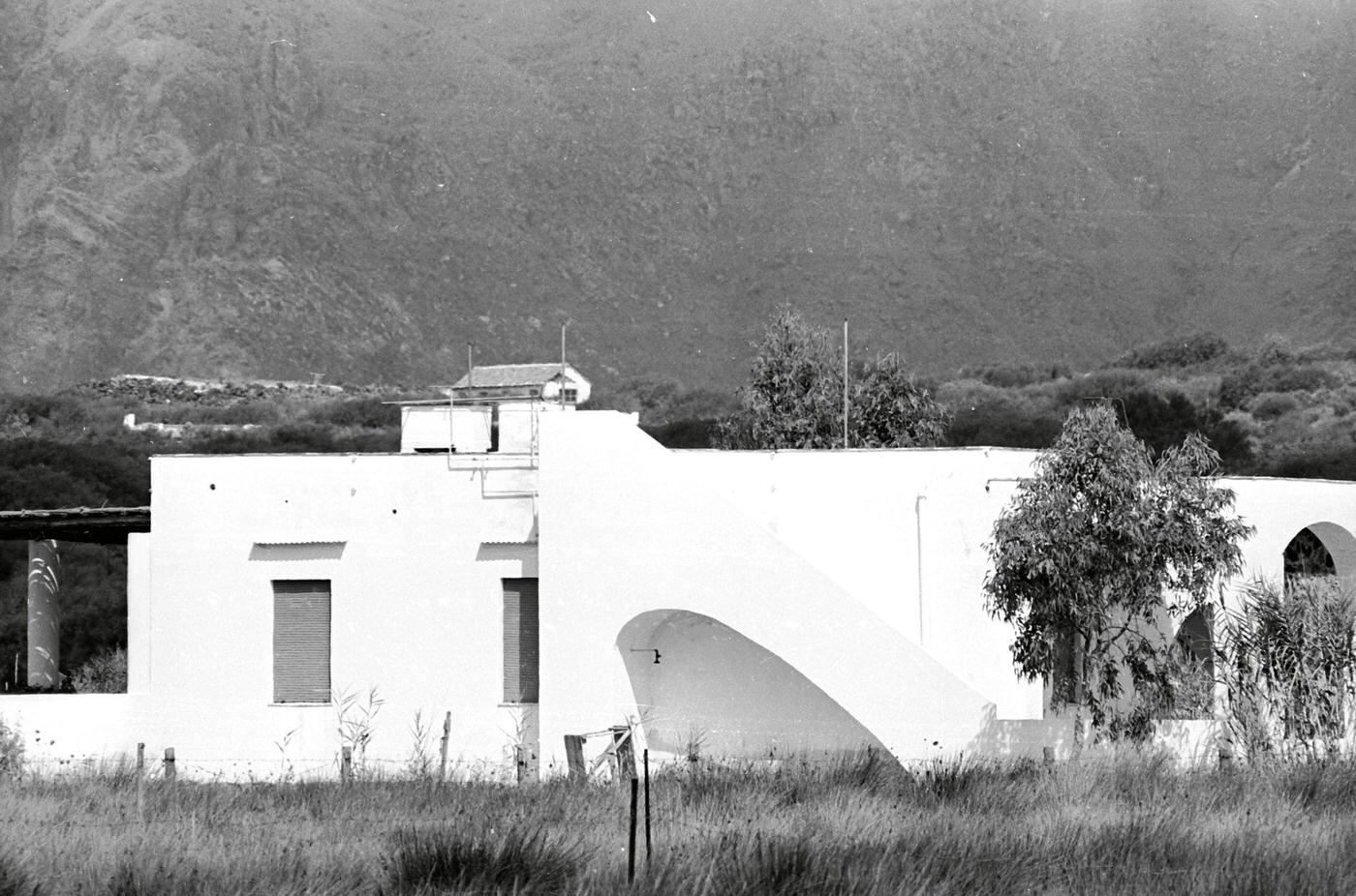 House on Vulcano Island, Sicily, June 1970.