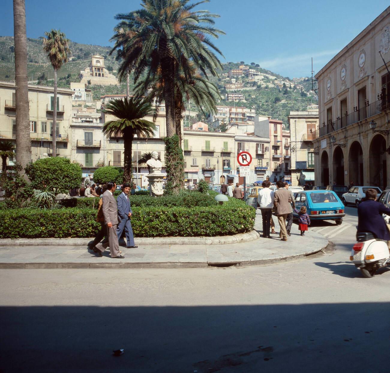 A trip to Monreale, Sicily, in the 1970s.