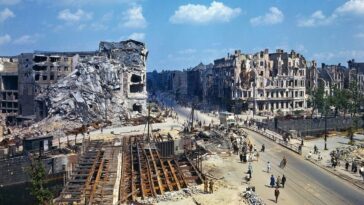 Berlin ruins after World War II