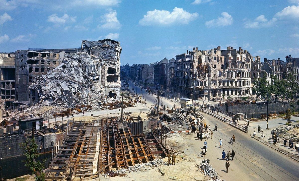 Berlin ruins after World War II