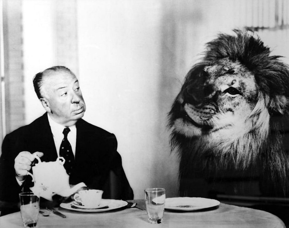 When Hollywood's Mystery Maestro Met the King of the Jungle: Alfred Hitchcock, Leo the Lion, and a Cup of Tea, 1957